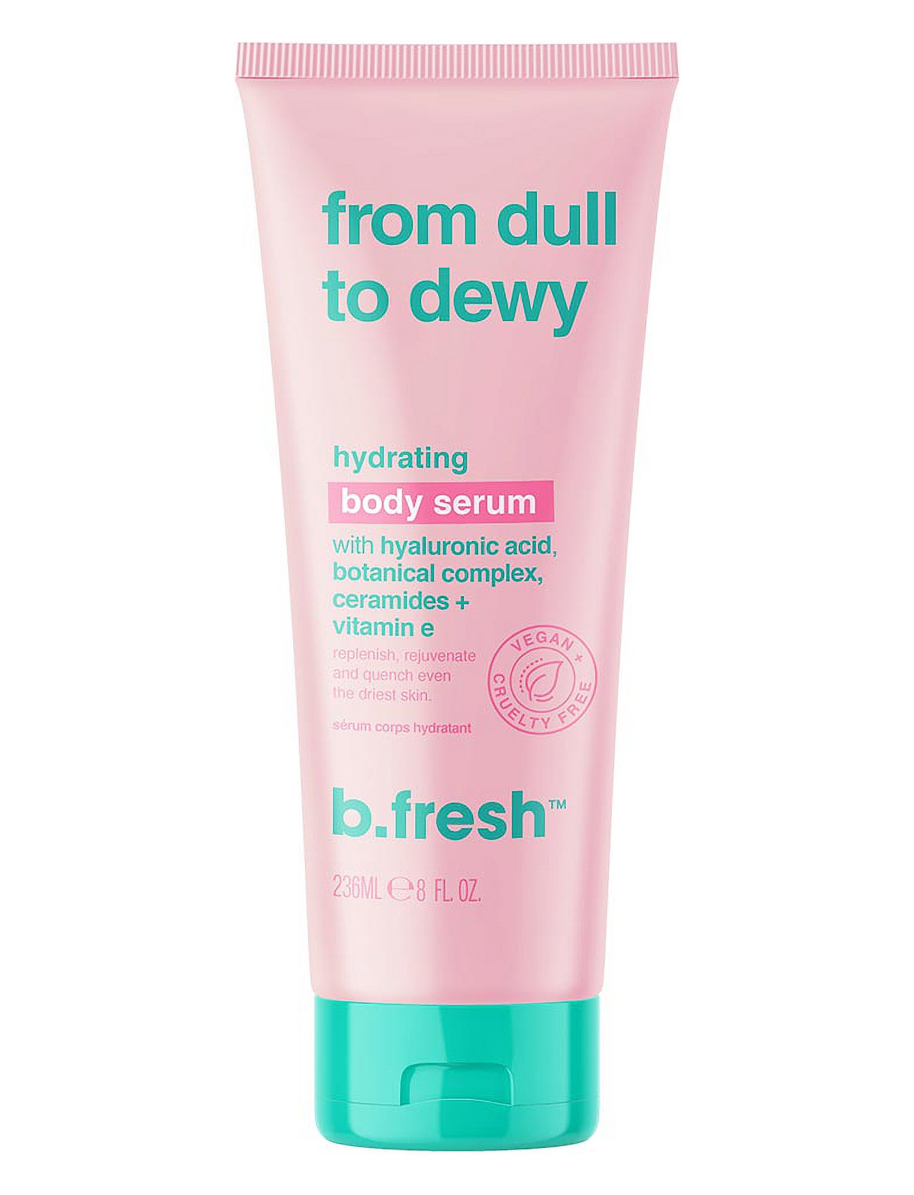 From Dull To Dewy Hydrating Body Serum Bodyscrub Kropspleje Kropspeeling Nude B.Fresh