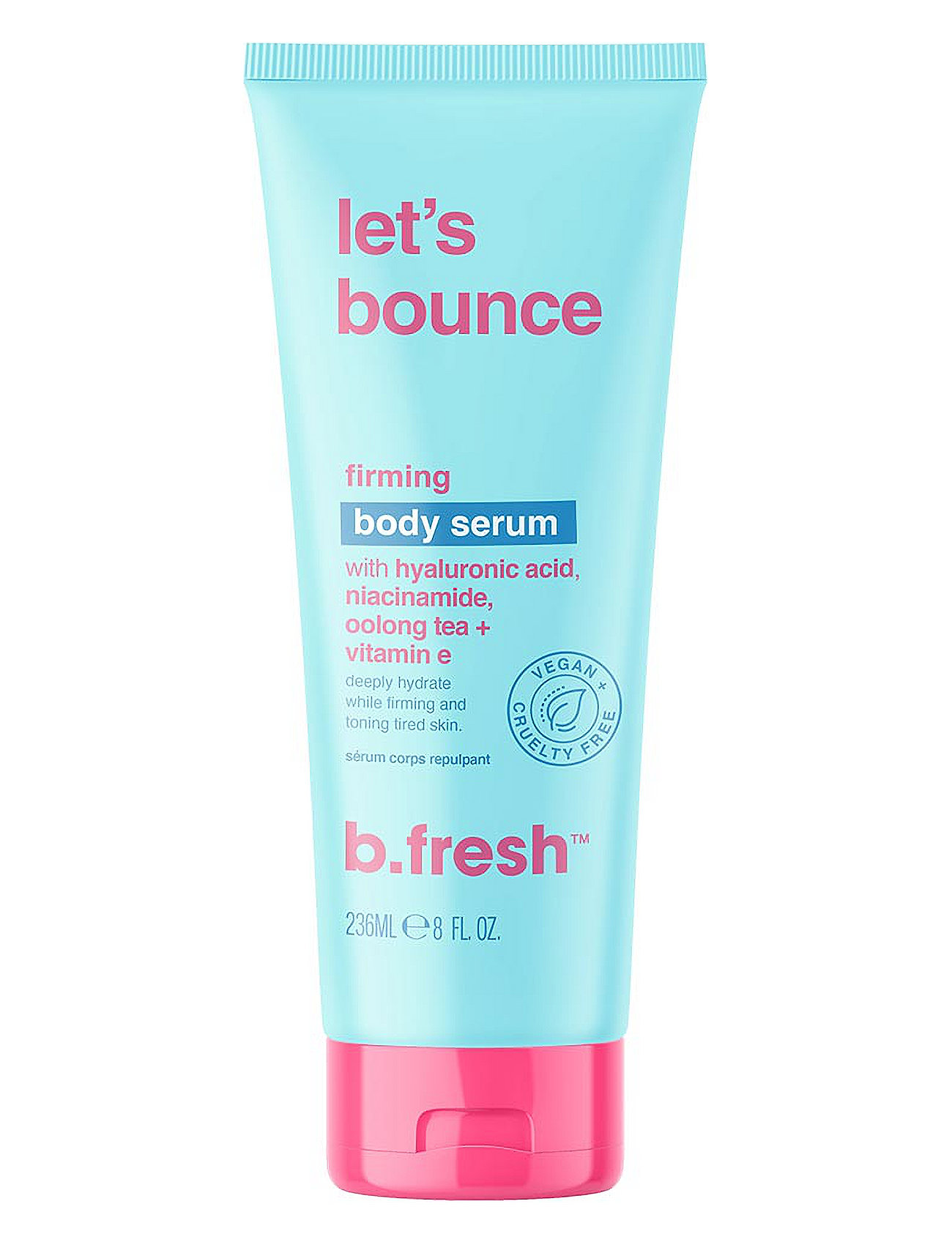 Let's Bounce Firming Body Serum Bodyscrub Kropspleje Kropspeeling Nude B.Fresh