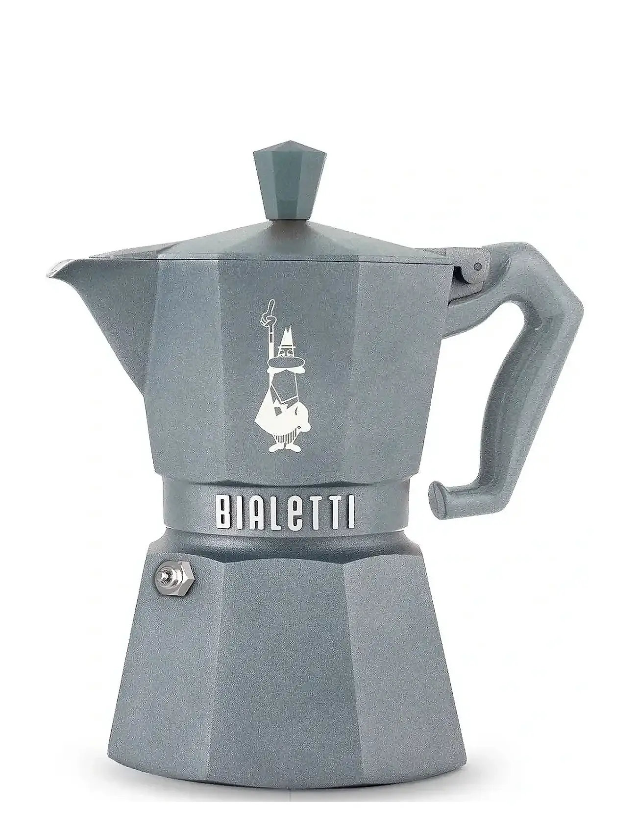 BIALETTI Moka 3 Exclusive Induction Grau - 130ML/3CUPS - Unisex