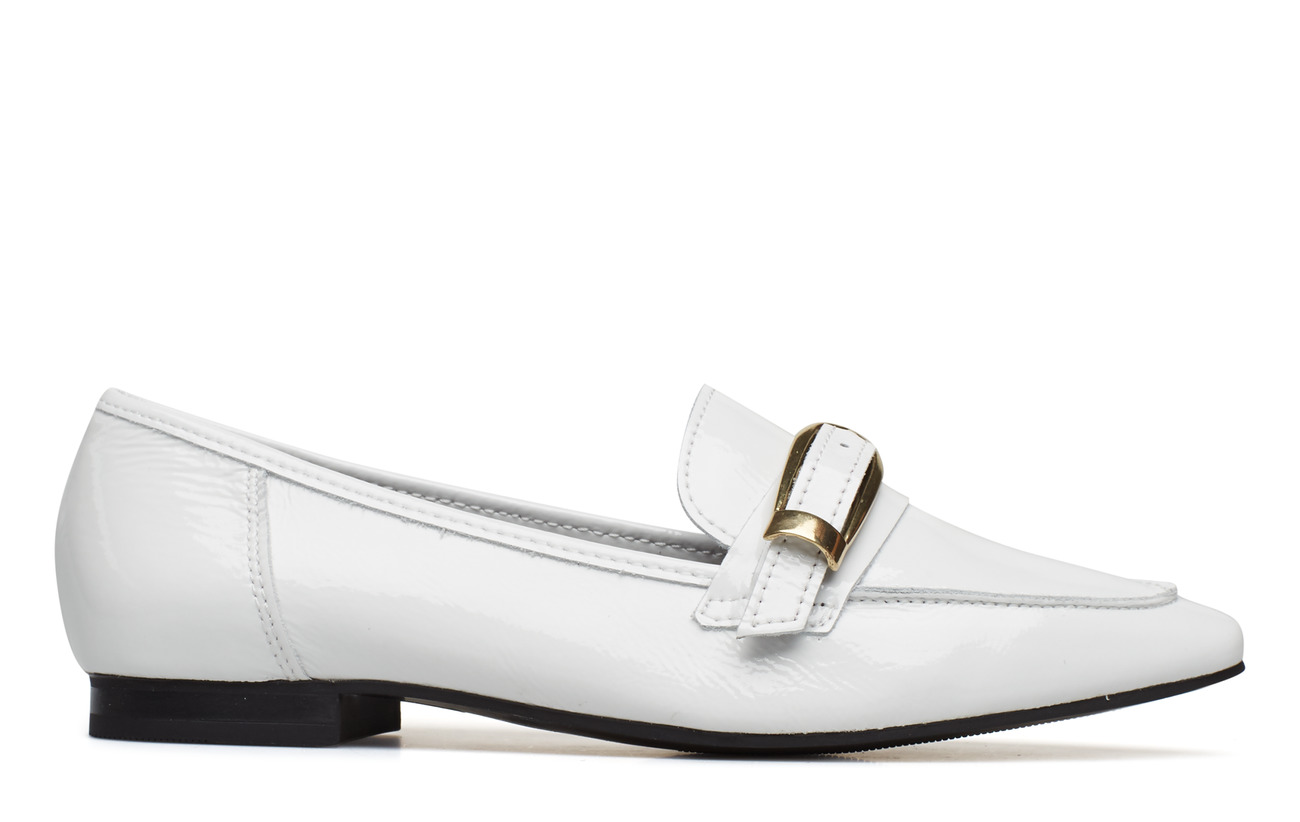 Buckle Loaferwhite Biaalial Leather 3Bianco TJlFc13K