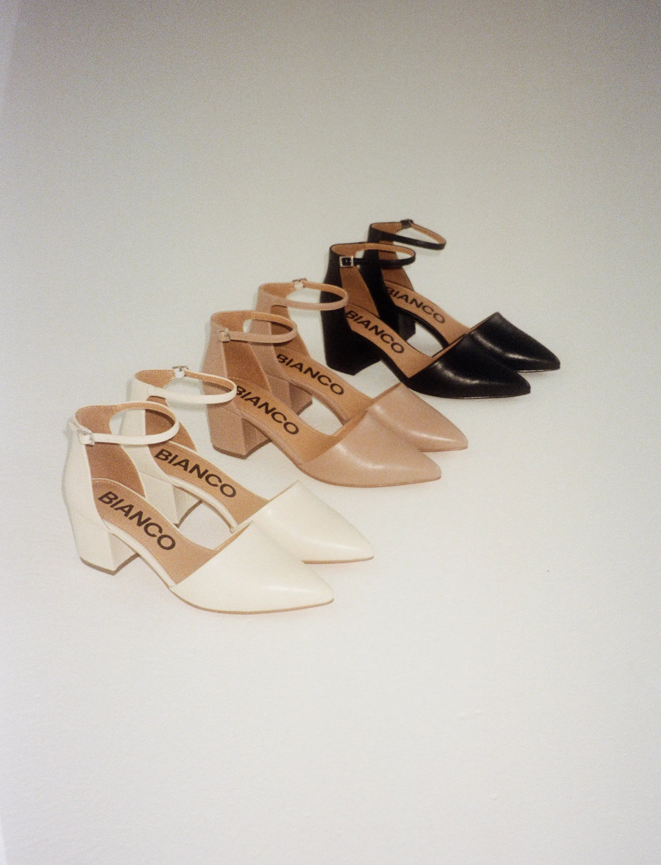 Bianco Biadevived Pump Faux Leather, 37, Black, Pumps > Klassiske, Dame