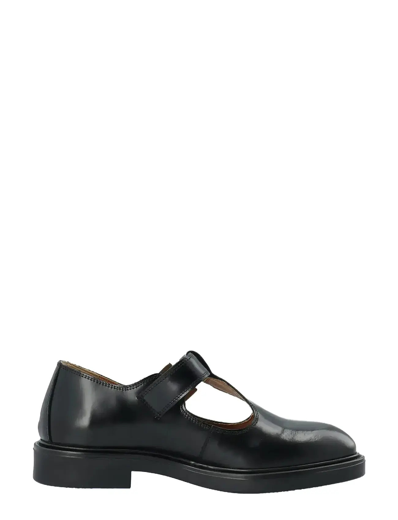 Bianco Biaadda T-Strap Mary Jane Polido, 38, Black, Sko > Mary Jane-Sko, Dame