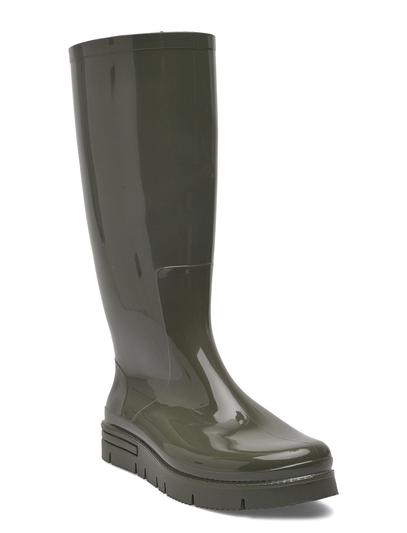 BIANCO Biamille High Rubber Stiefel Khaki - 36 - Damen