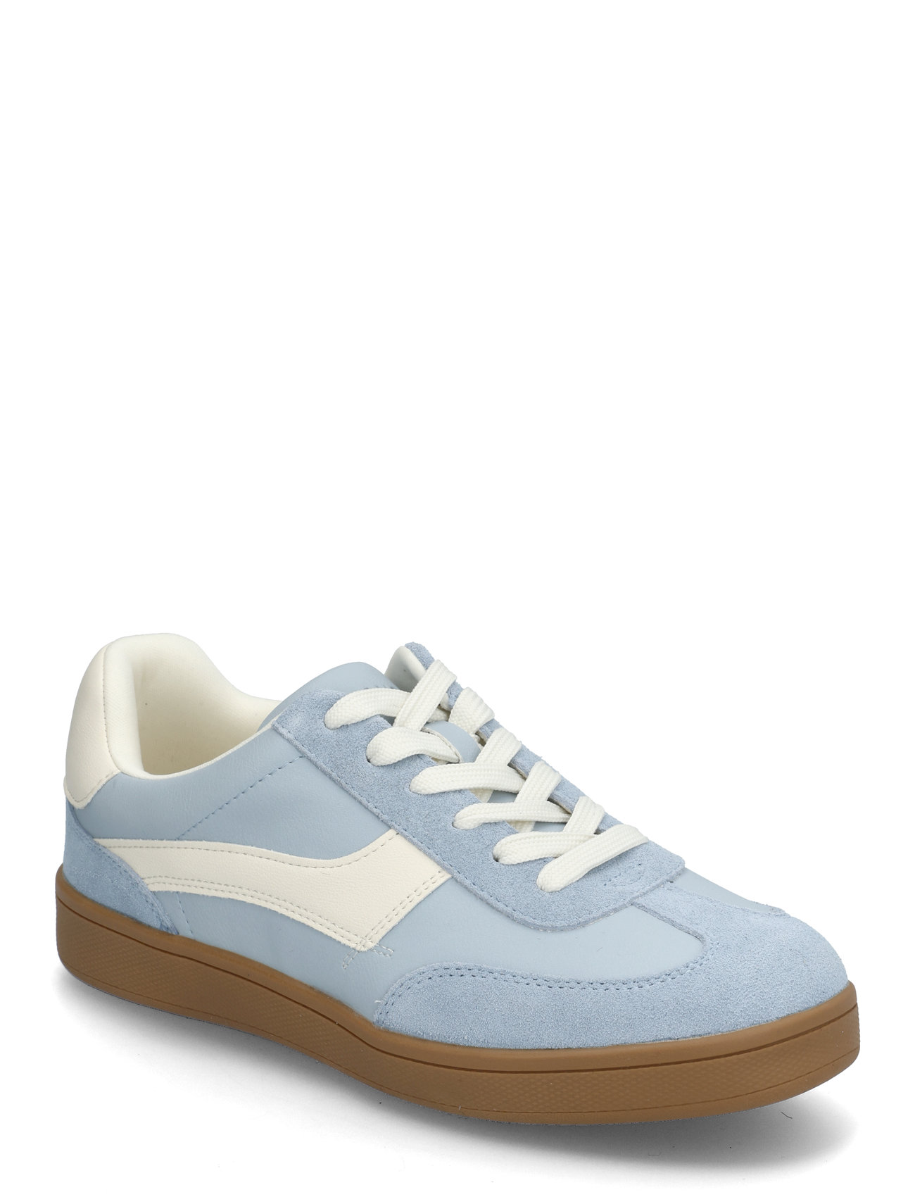 Biaberlin Sneaker Faux Leather & Suede Lave Sneakers Blue Bianco