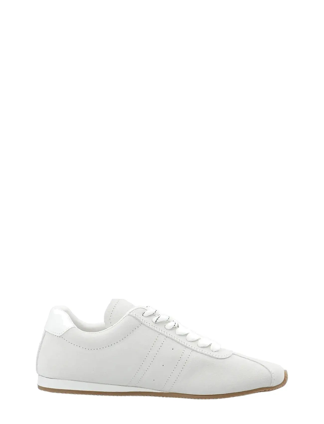 Biafrida Sneaker Suede & Leather Lave Sneakers White Bianco