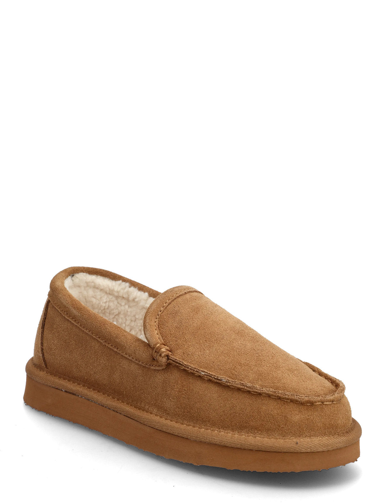 Bianco Biaingrid Home Loafer Suede, 38, Brown, Sko > Tøfler, Dame