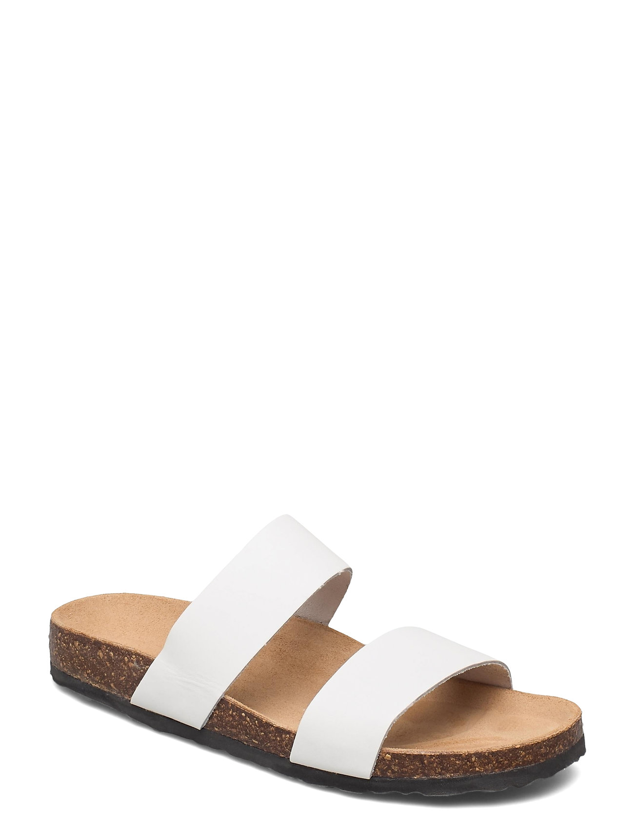 Bianco Twin Strap Sandal (White), kr | Stort udvalg mærker | Booztlet.com
