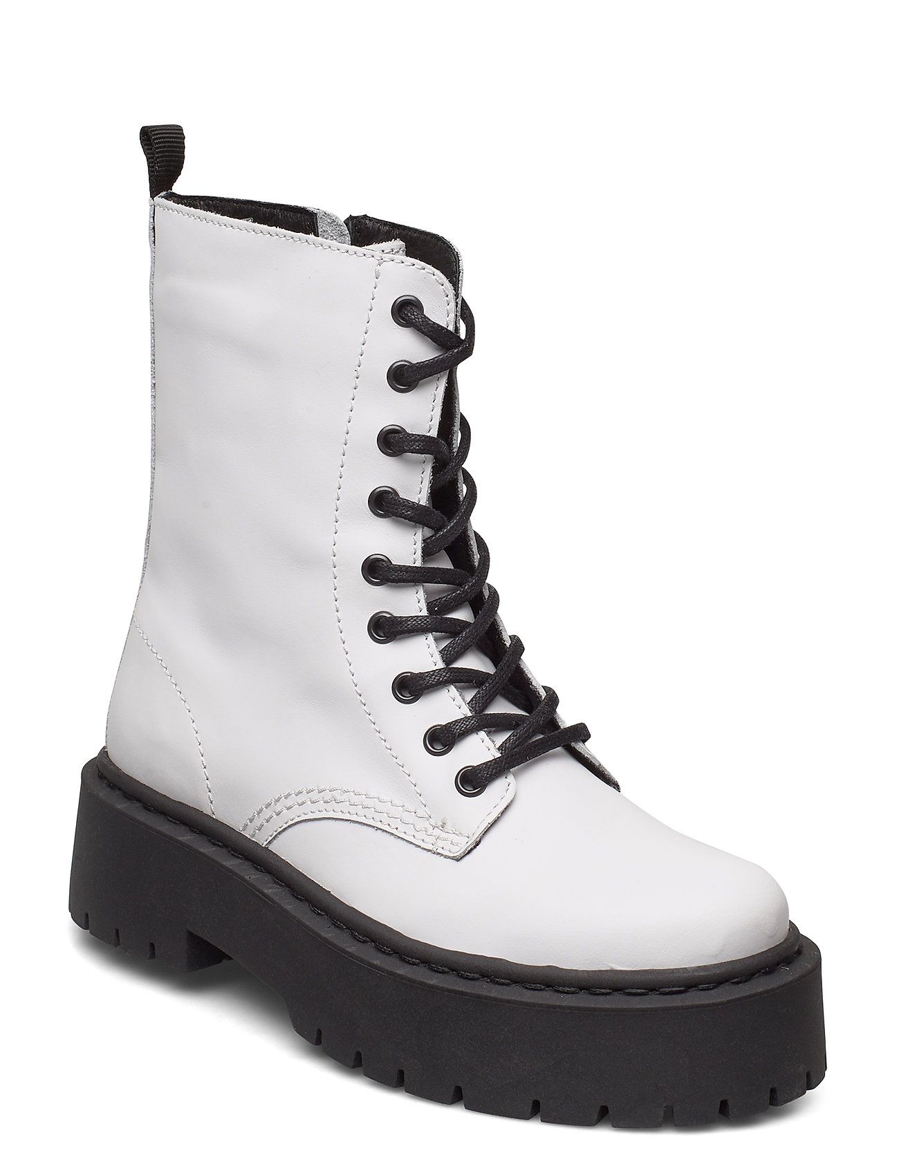 Sort Bianco Biadeb Up Boot Lange Hvid Bianco lange støvler for - Pashion.dk