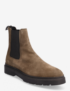 BIATEMPO Chelsea Boot Suede - chelsea boots - olive