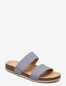Twin Strap Slip In - flat sandals - light blue 2
