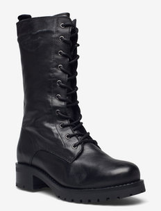 BIACORAL Winter Lace Long Boot - long boots - black