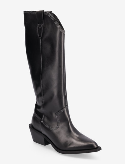BIAMONA Western Boot High - pitkävartiset saappaat - black