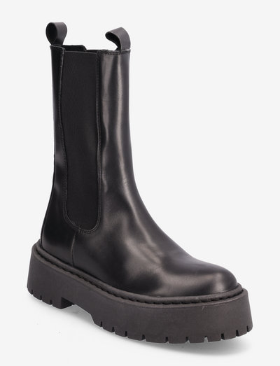 BIADEB Warm Long Boot - chelsea boots - black