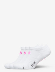 Leana No Show Tech Socks 3 Pack - WHITE