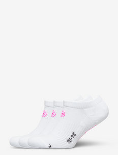 Leana No Show Tech Socks 3 Pack - ankelstrumpor - white