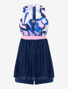 Kaja Tech Dress (2 In 1) - sports dresses - dark blue, rose