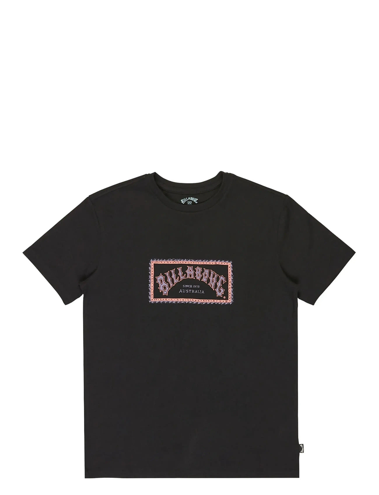 Billabong Arch Frame Ss, 140, Black, T-Shirts > Kortærmede, Børn