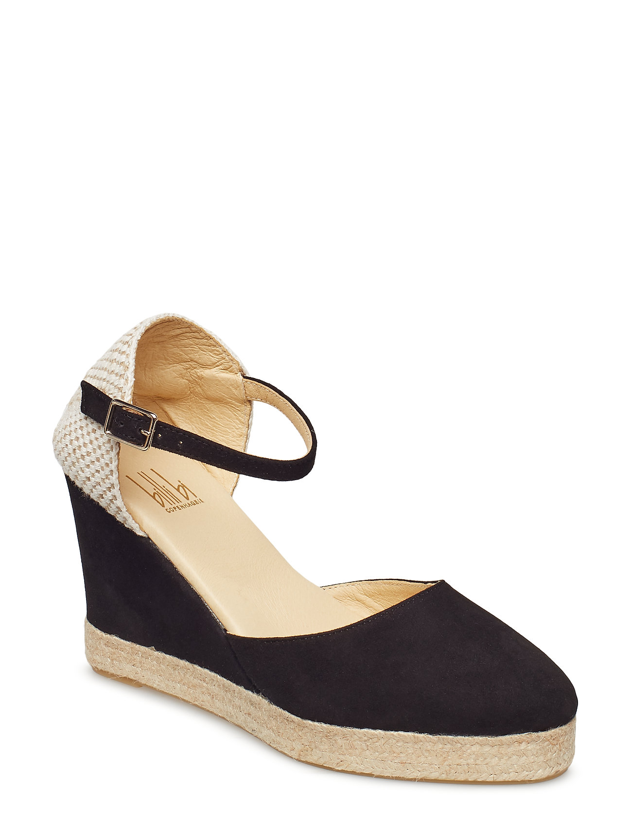 Espadrilla 8950 Sandalette Met Hak Espadrilles Zwart Billi Bi billi bi kopen in de aanbieding