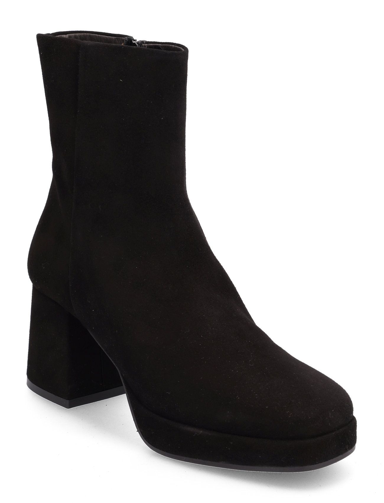 Booties Shoes Boots Ankle Boots Ankle Boots With Heel Black Billi Bi