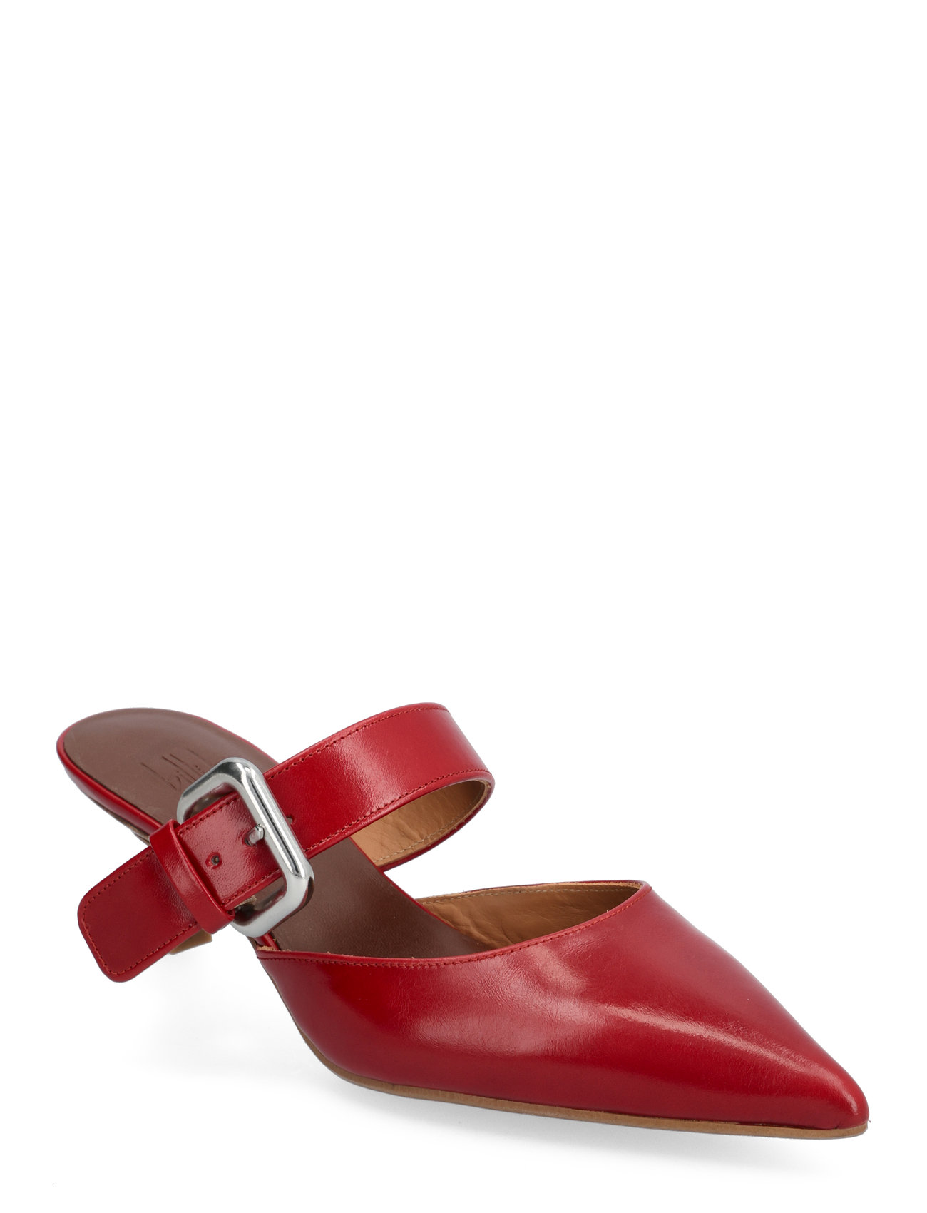 Mule Shoes Mules & Slip-ins Heeled Mules Red Billi Bi