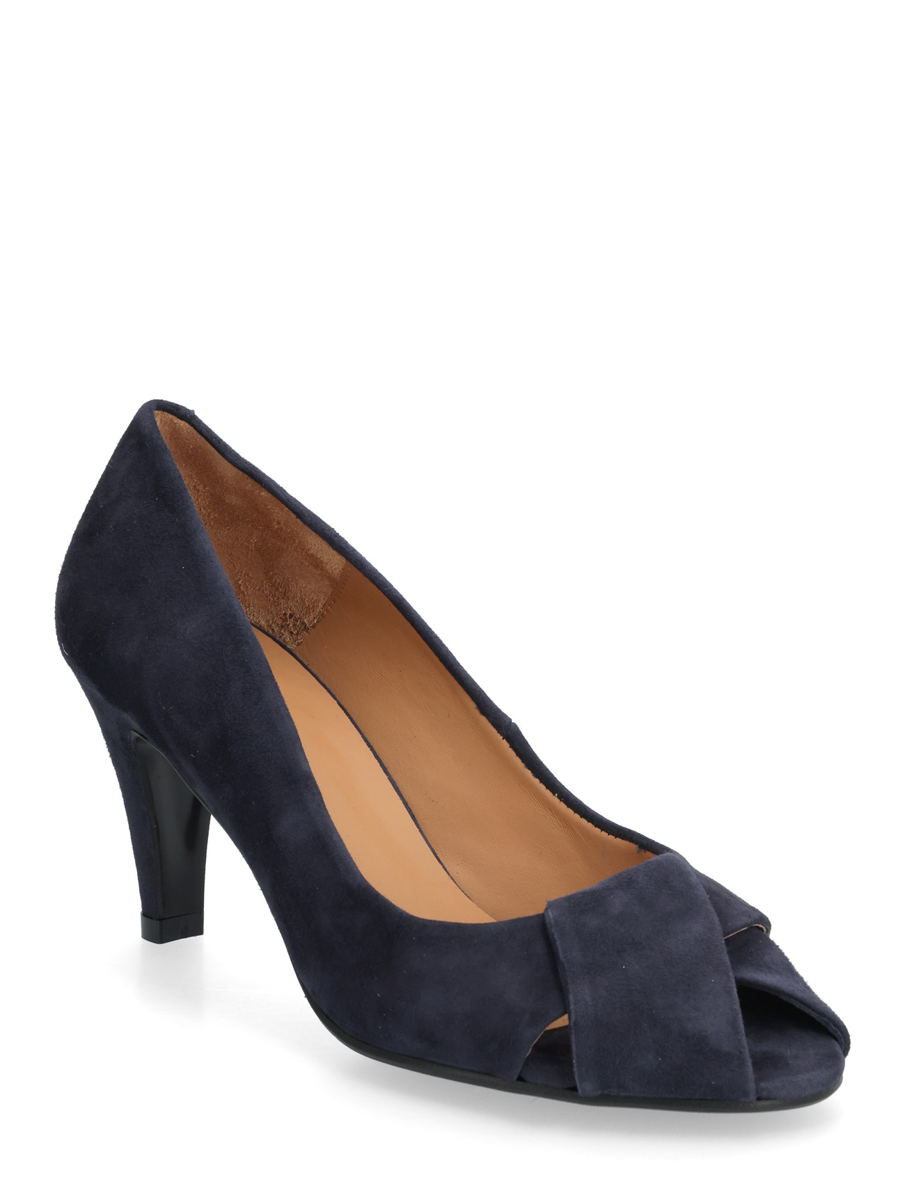 Billi Bi Pumps, 38, Navy, Pumps > Peeptoes, Dame