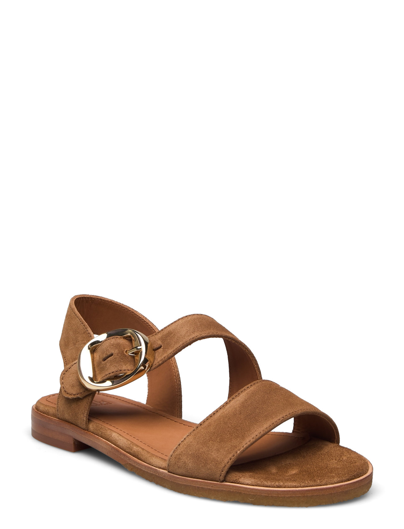 Sandals Flade Sandaler Beige Billi Bi