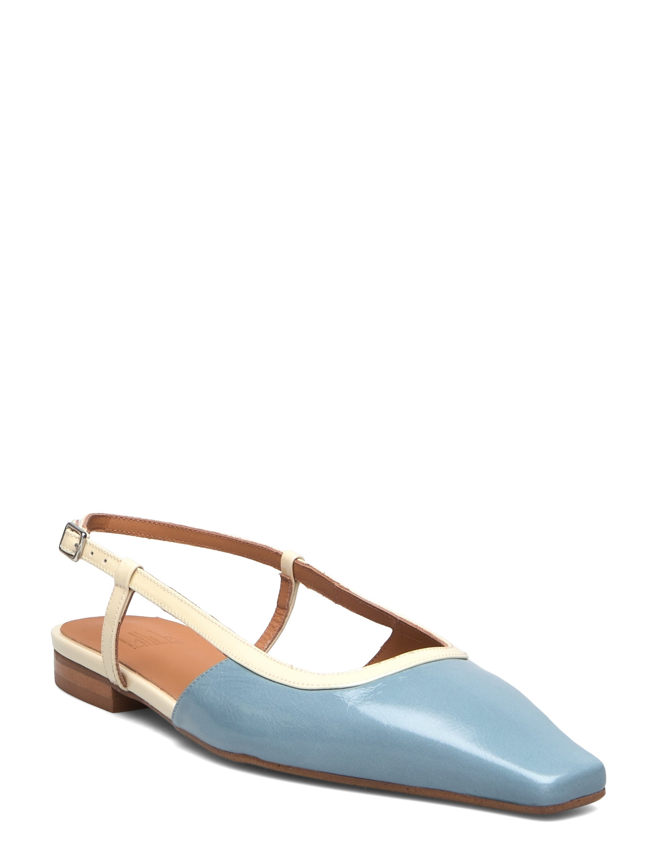 Sling Back Shoes Slingbacks Flat Slingbacks Blue Billi Bi