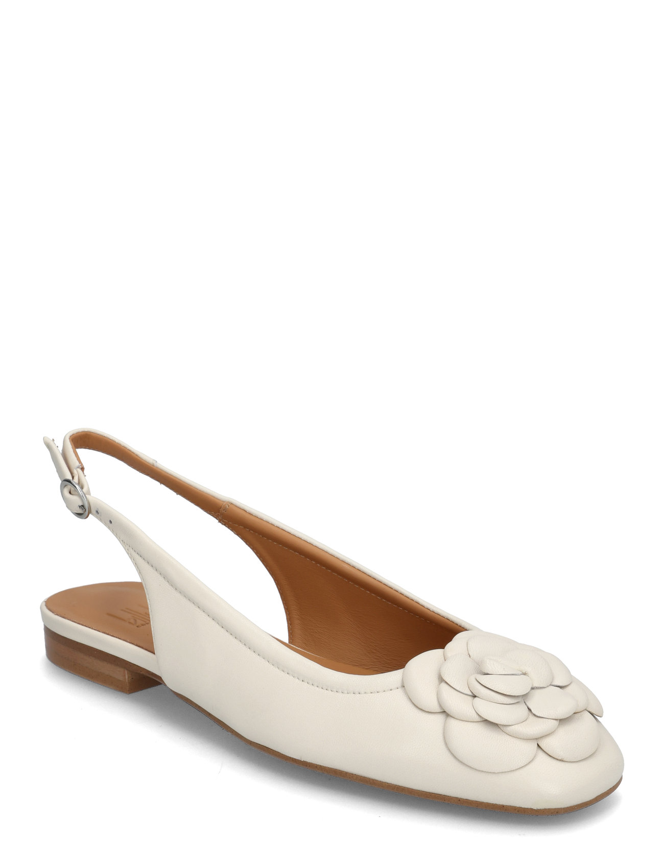 Sling Back Shoes Slingbacks Flat Slingbacks Cream Billi Bi