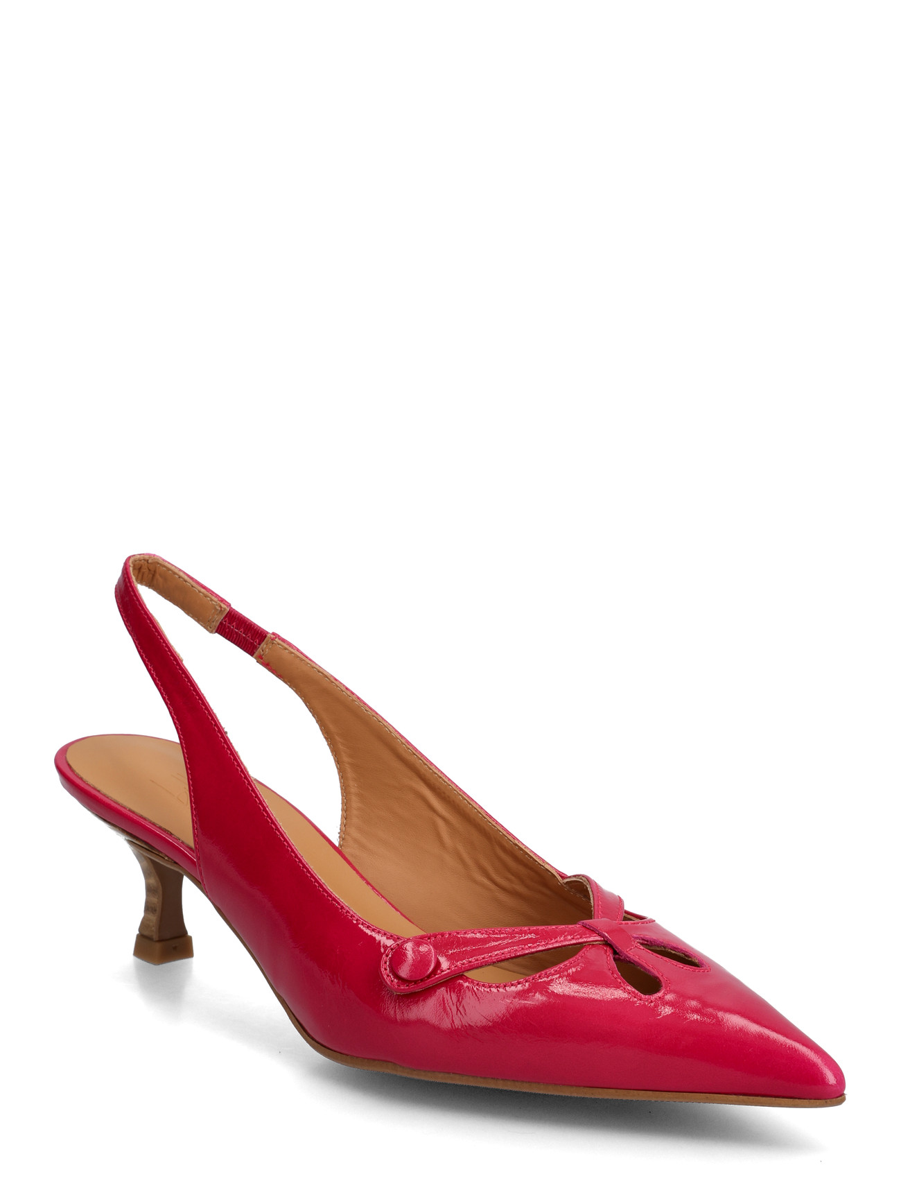 Billi Bi Sling Back, 40, Red, Sling Backs > Heeled Slingbacks, Dame