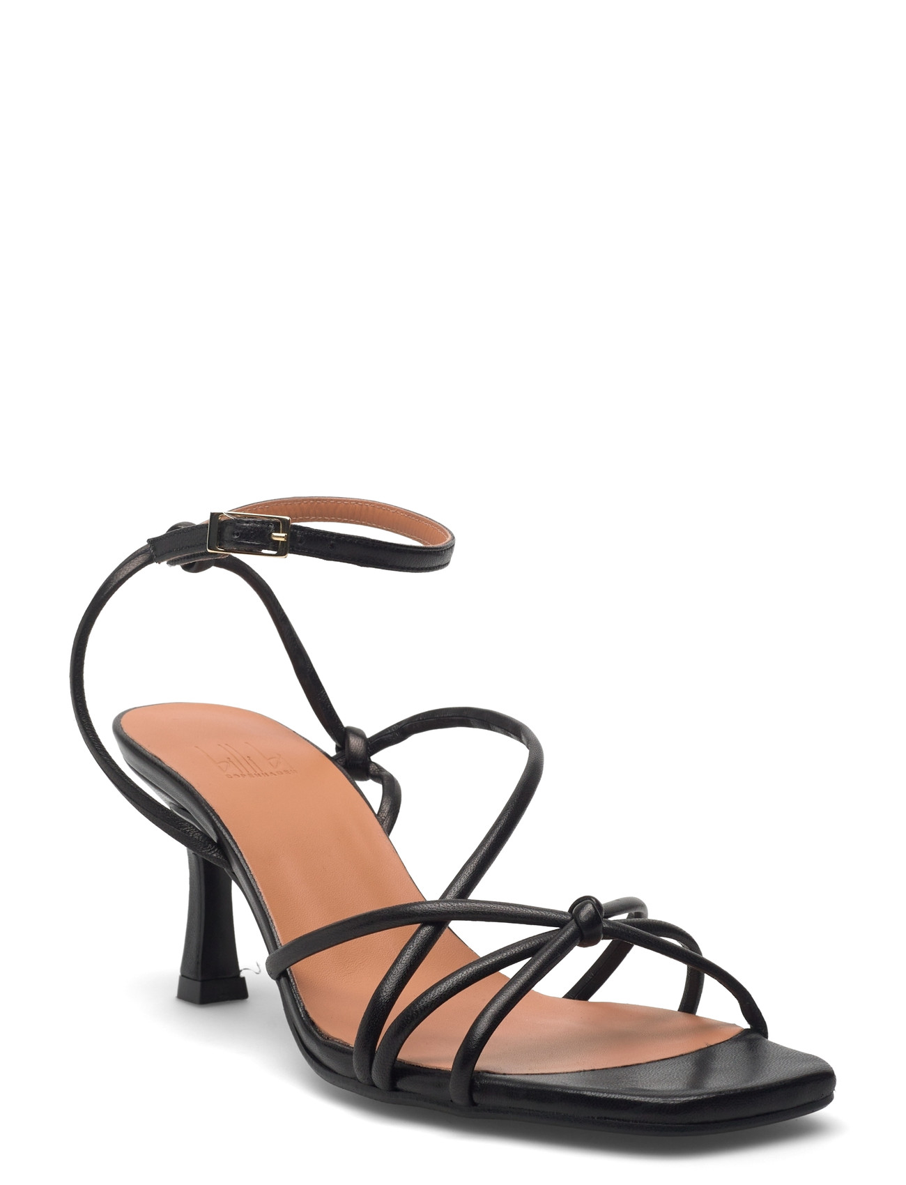 Billi Bi Heeled Sandals, 41, Black, Hæle > Sandaler Med Hæl, Dame