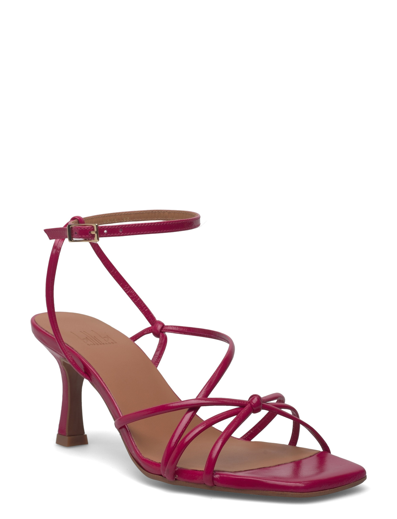 Billi Bi Heeled Sandals, 39, Red, Hæle > Sandaler Med Hæl, Dame