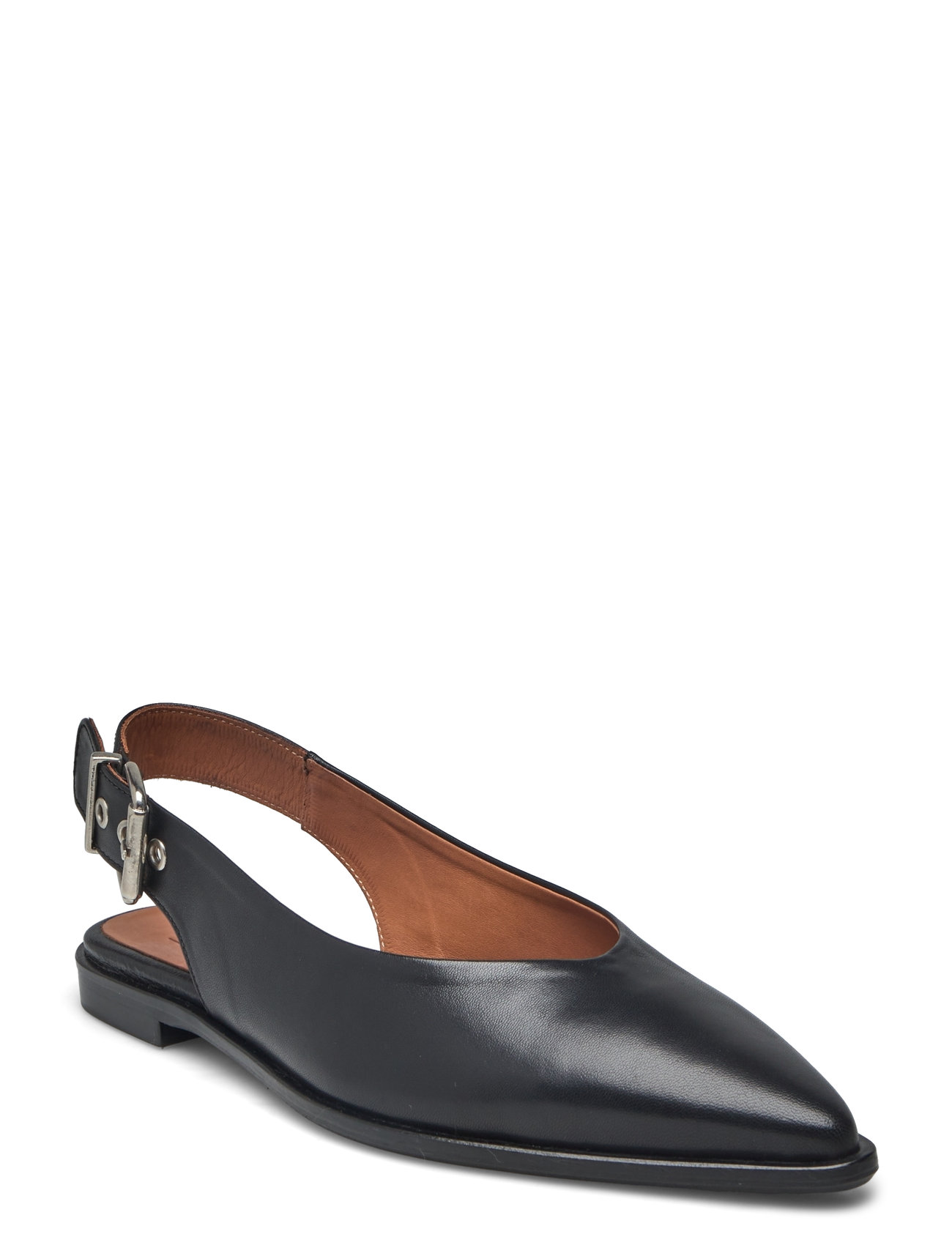 Ballerina Shoes Slingbacks Flat Slingbacks Black Billi Bi