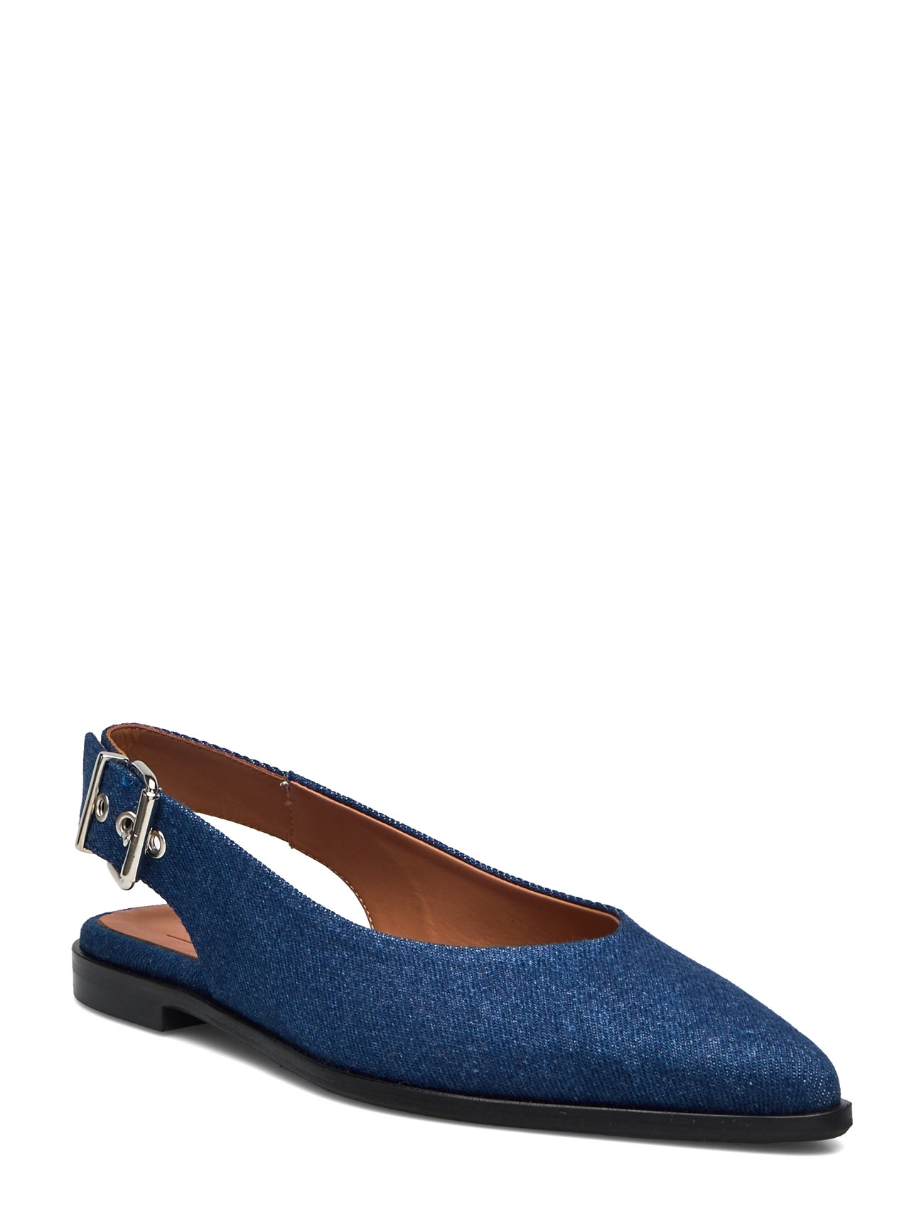 Ballerina Shoes Slingbacks Flat Slingbacks Blue Billi Bi