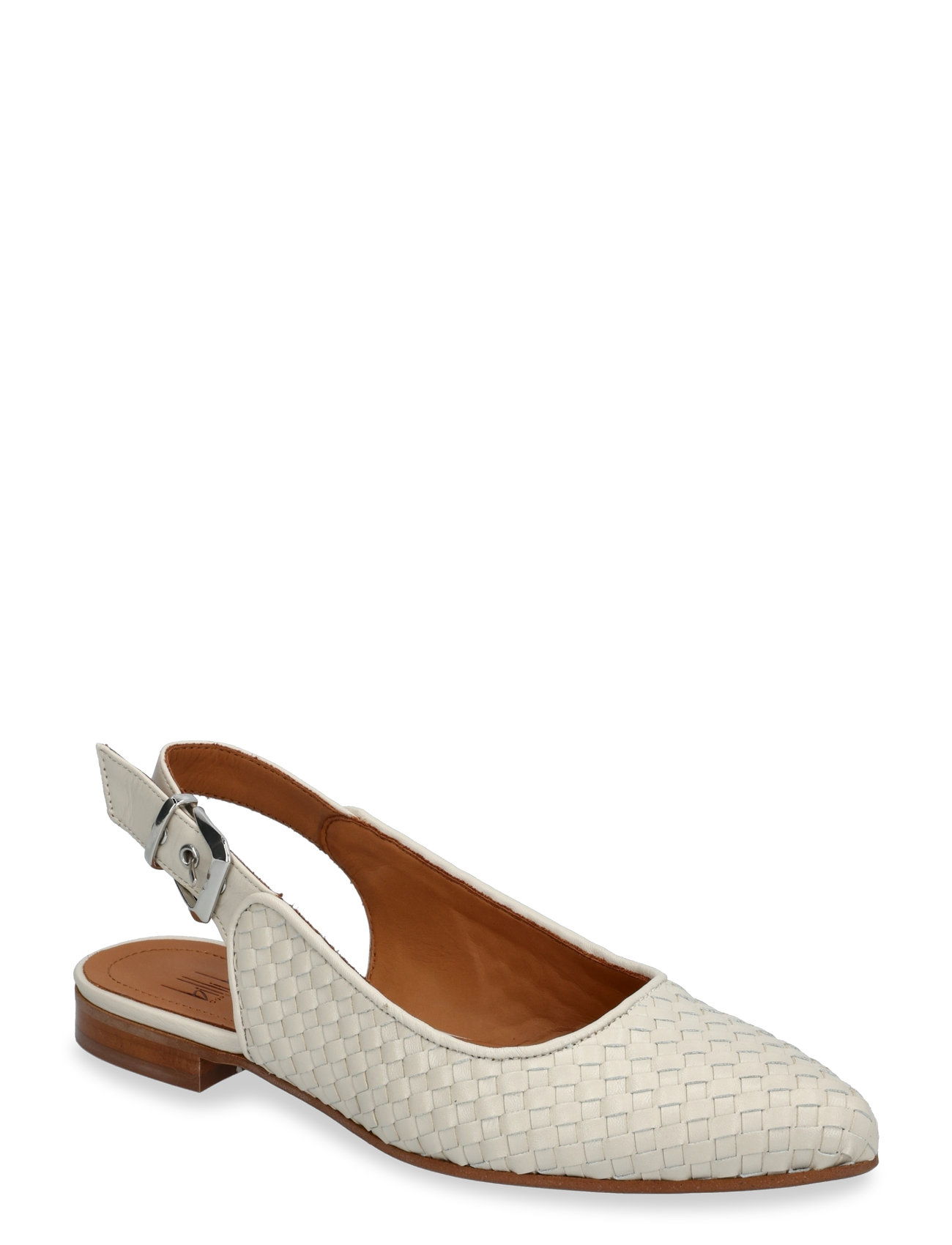 Sling Back Shoes Slingbacks Flat Slingbacks Cream Billi Bi