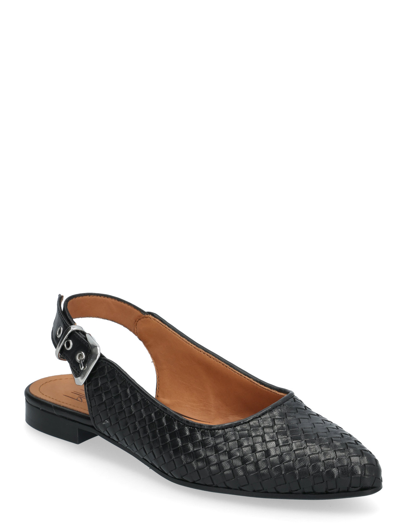Sling Back Shoes Slingbacks Flat Slingbacks Black Billi Bi