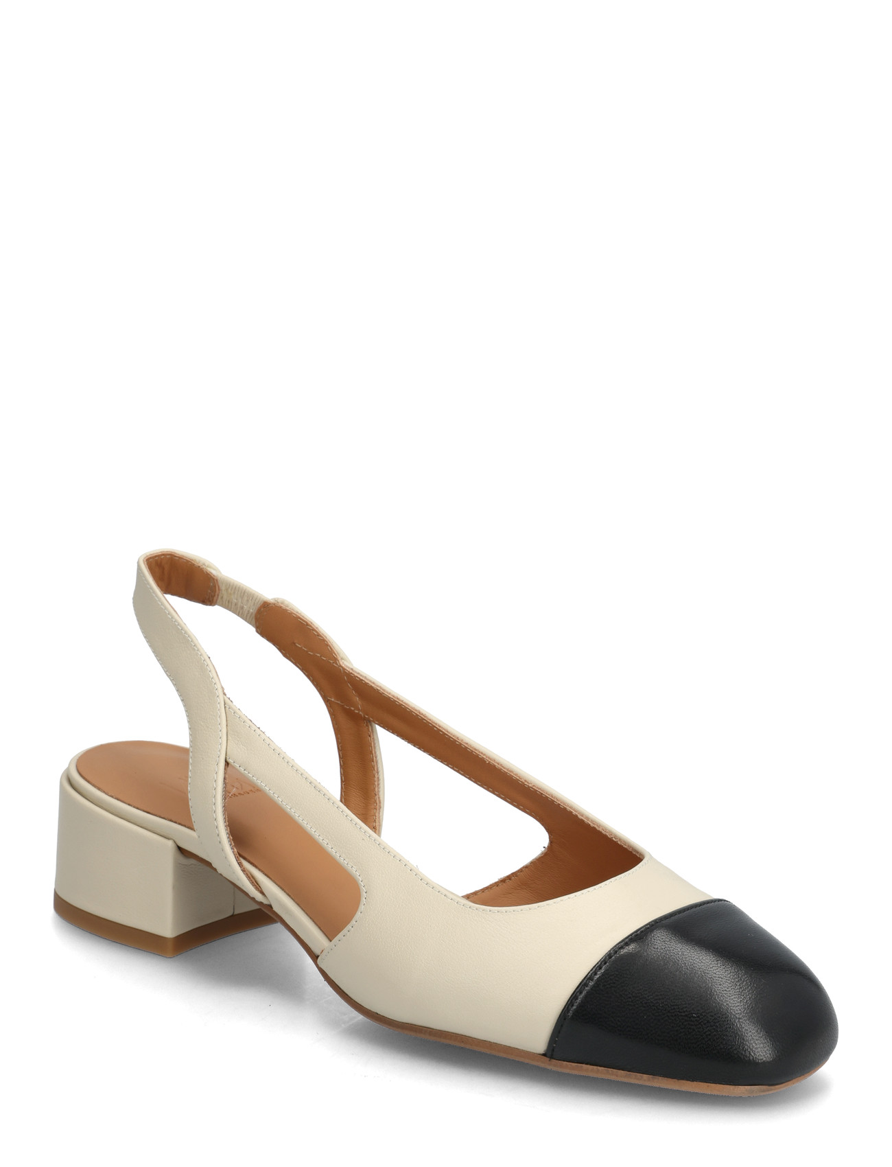 Billi Bi Sling Back, 41, Cream, Sling Backs > Heeled Slingbacks, Dame