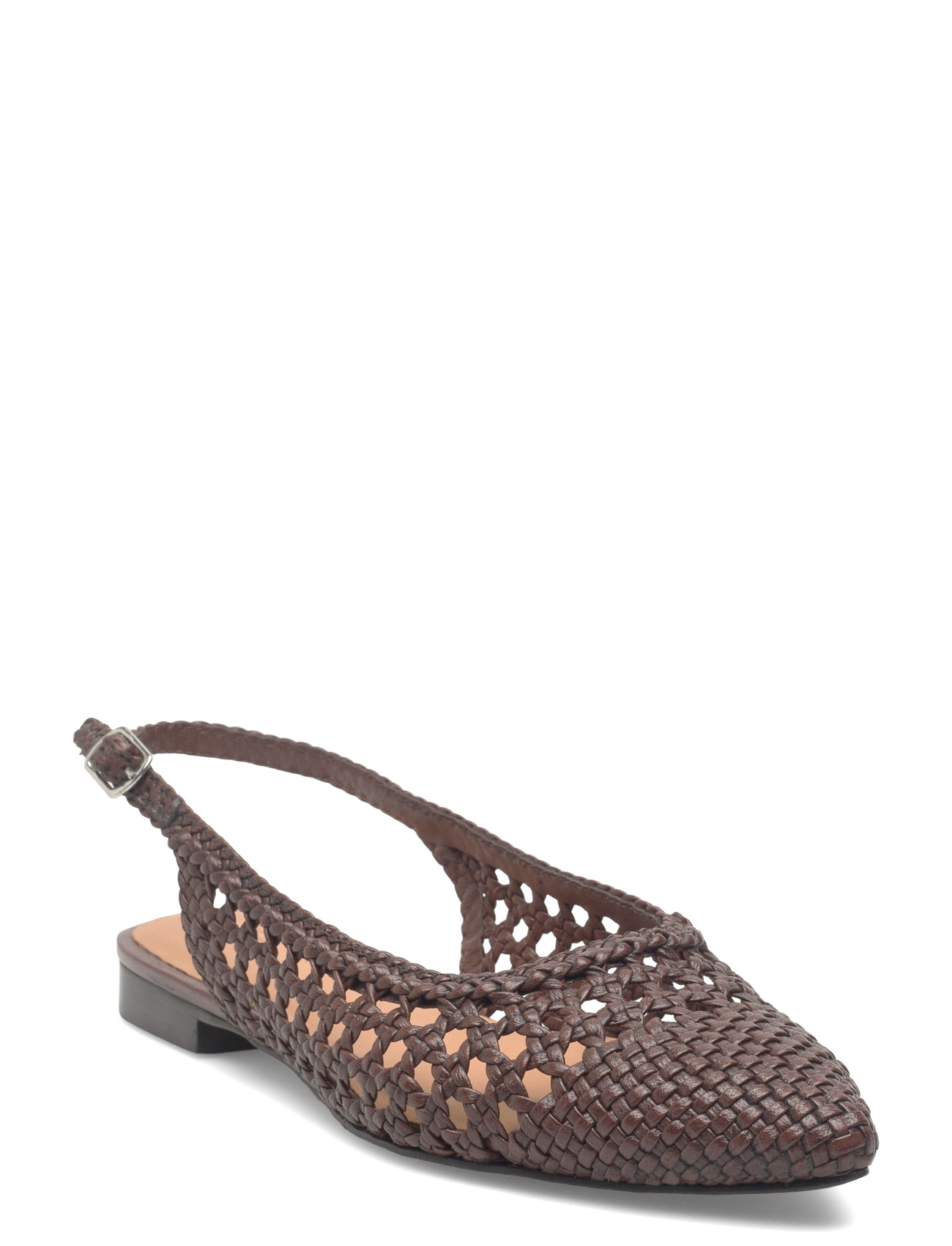 Billi Bi Sling Back, 41, Brown, Slingbacks > Flade Slingbacks, Dame