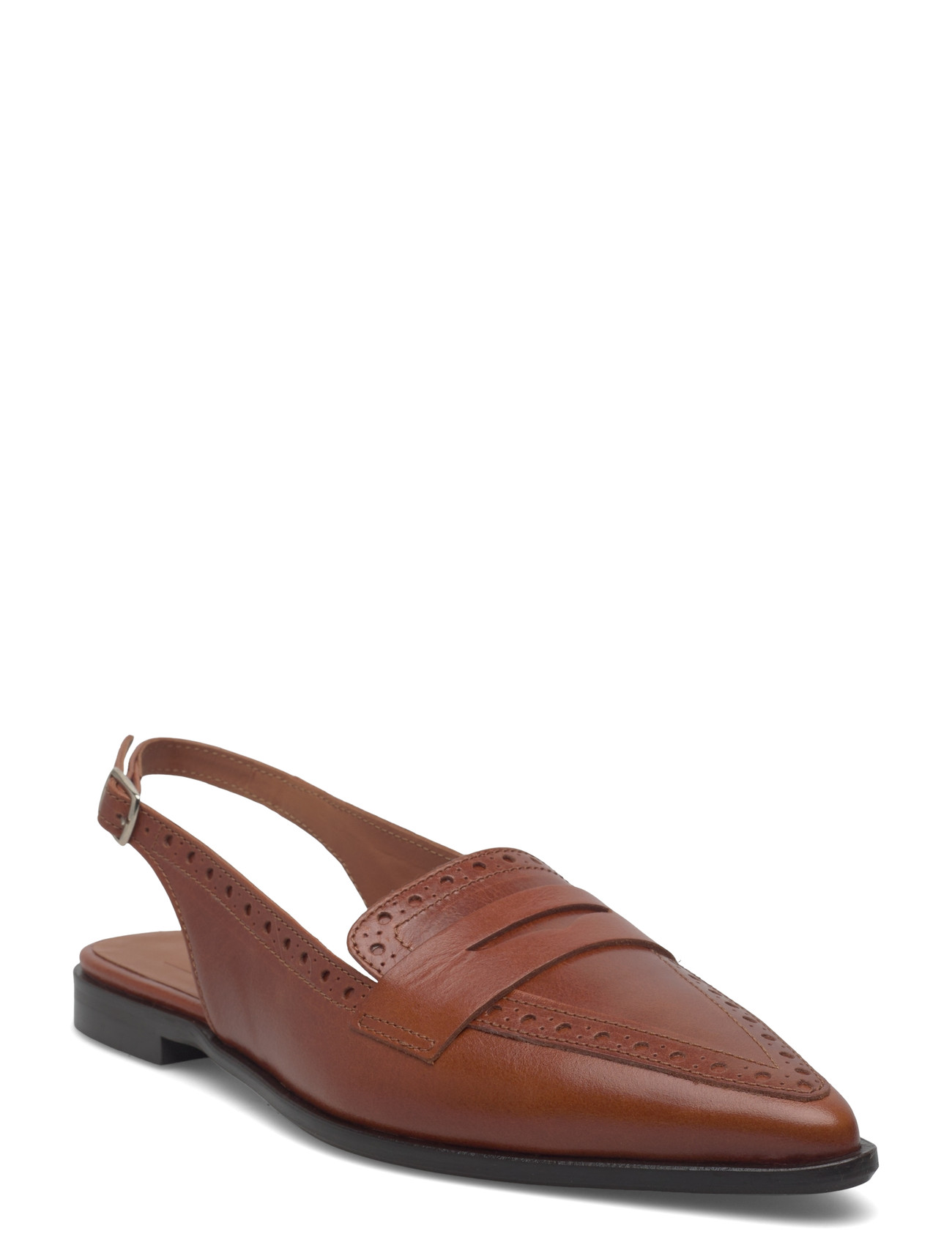 Billi Bi Sling Back, 39, Brown, Slingbacks > Flade Slingbacks, Dame