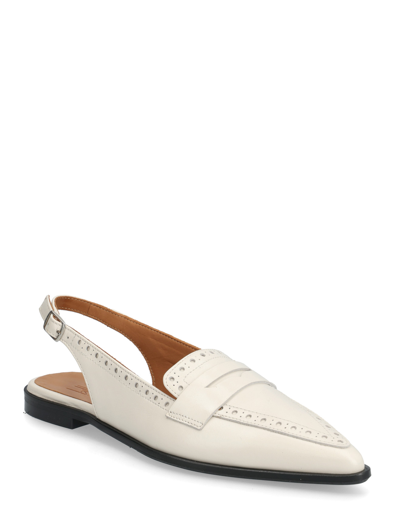 Billi Bi Sling Back, 41, Cream, Slingbacks > Flade Slingbacks, Dame