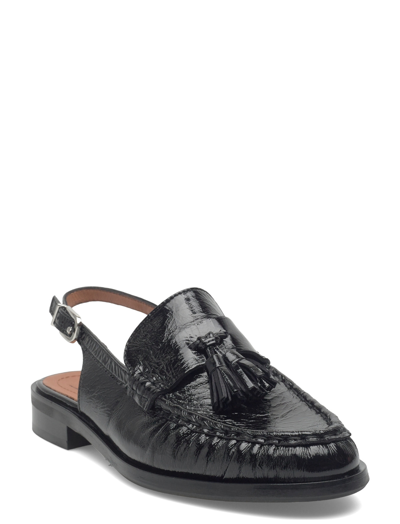 Billi Bi Sling Back, 38, Black, Slingbacks > Flade Slingbacks, Dame