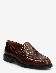 billi bi loafers cognac