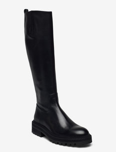 Long Boots A1300 - ilgaauliai batai - black calf 80