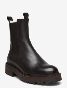Warm lining A1481 - chelsea boots - brown buffalo