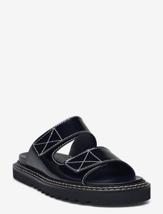 Sandals A1560 - flade sandaler - black polido  900