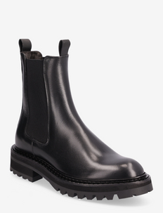 Boots A1691 - „chelsea“ stiliaus aulinukai - black calf 80