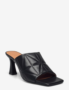 Sandals A2070 - heeled sandals - black nappa 70