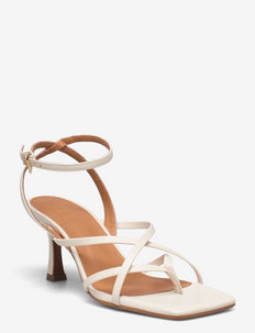 Sandals A2639 - heeled sandals - off white nappa 73