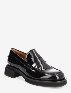 Shoes A3031 - loafers - black patent 200