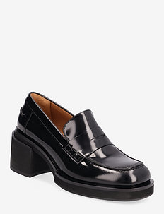Shoes A3035 - loafers - black polido  900