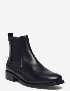 Boots - chelsea støvler - black calf 80